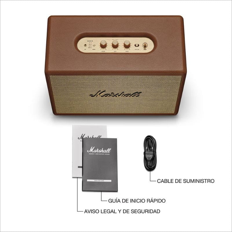 Marshall Woburn III 150W Castanho - Coluna Bluetooth - Item7