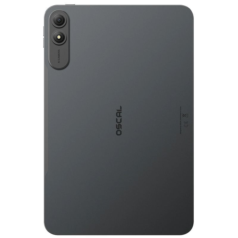 Blackview Oscal Pad 200 128GB Gris con IA, tablet delgada con pantalla amplia borde a borde, doble cámara trasera con módulo ovalado y acabado mate elegante - Ítem2