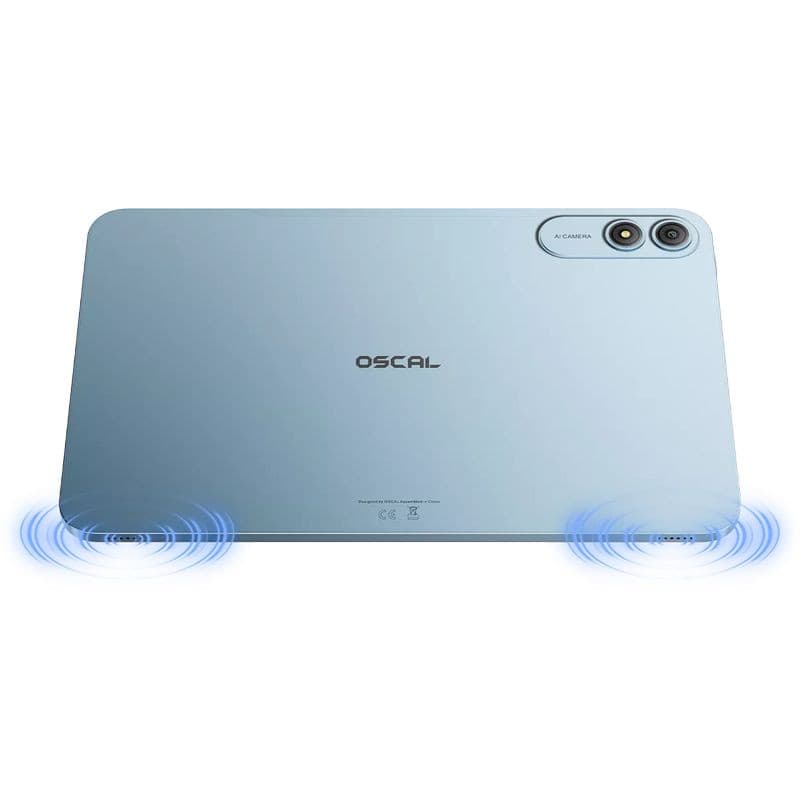 Tablette Blackview Oscal Pad 200 grise 128 Go 6 Go RAM design fin dos métal double appareil photo arrière et doubles haut‑parleurs stéréo en bas