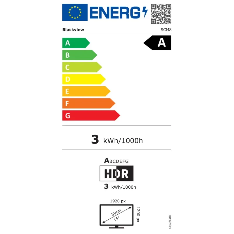 Blackview SCM8 15,3 pouces IPS Full HD 60Hz, écran portable double affichage, bords fins, charnière latérale robuste, couleurs vives pour productivité - Ítem4