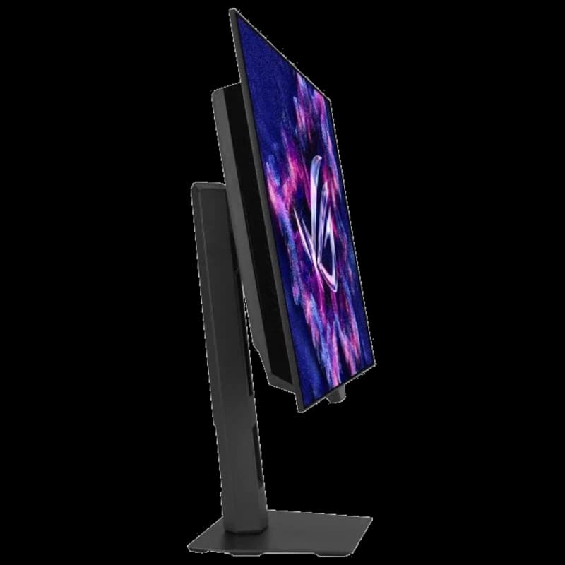 Monitor ASUS ROG Strix XG27AQWMG de 27 pulgadas, panel fino ajustable con soporte robusto, bordes delgados y pantalla QHD WOLED inclinada, diseño gaming