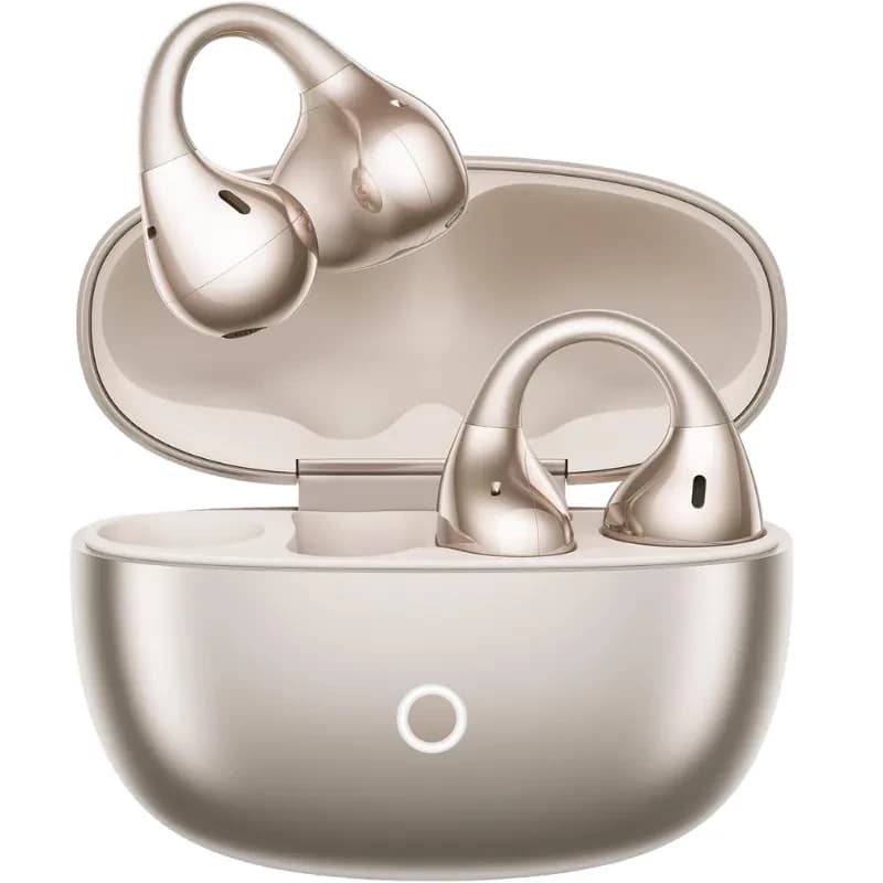 Realme buds OpenWear Clip Dorado Reducción de ruido con IA - Auriculares Bluetooth