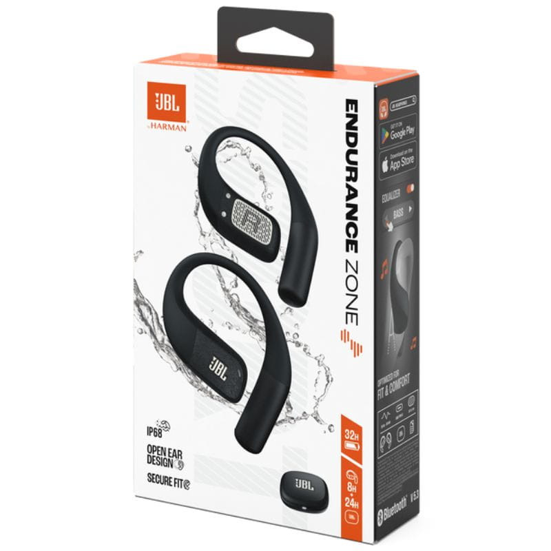 JBL Endurance Zone OpenWear TWS Noir Gris - Écouteurs sans fil pour le sport - Ítem9