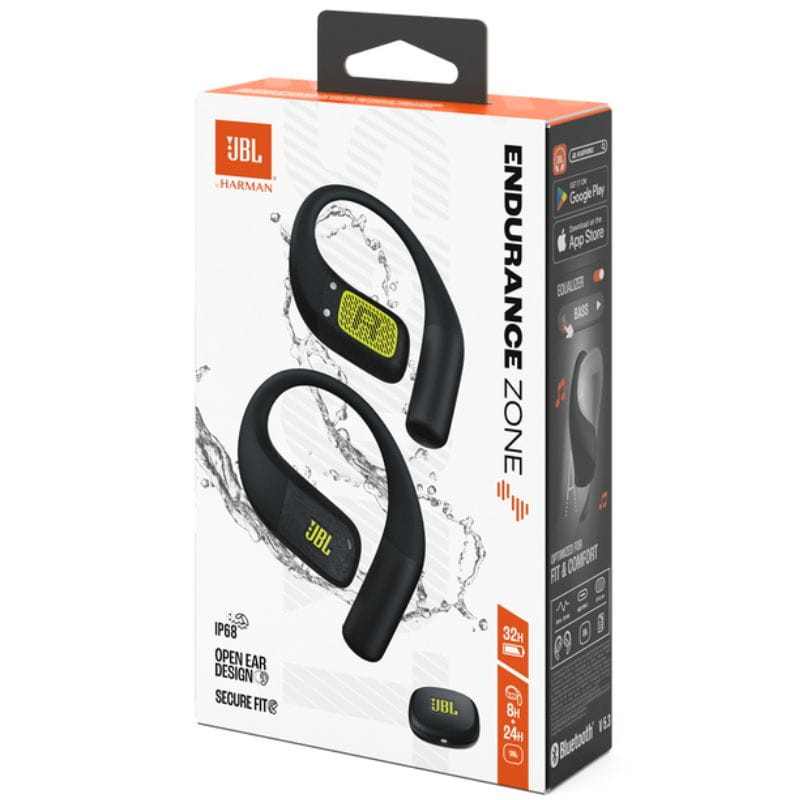 JBL Endurance Zone OpenWear TWS Noir Lime - Écouteurs sans fil pour le sport - Ítem9