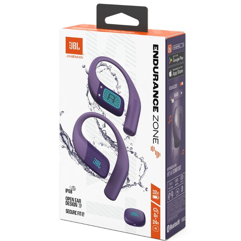 JBL Endurance Zone OpenWear TWS Lilas - Écouteurs sans fil pour le sport - Ítem9