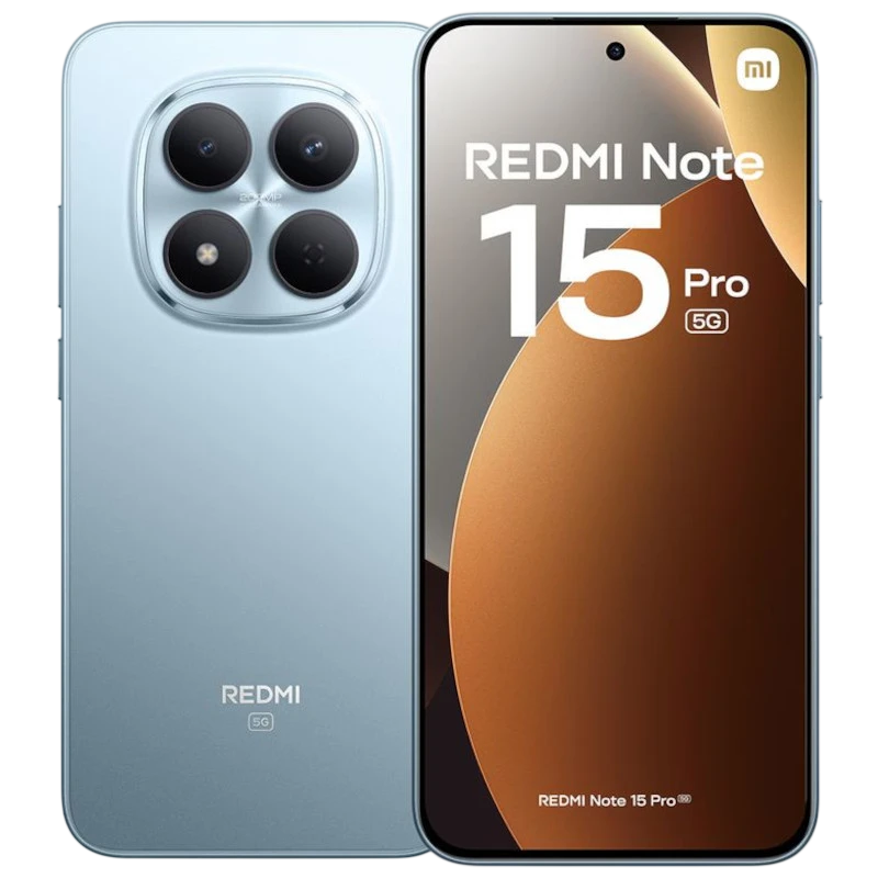 Xiaomi Redmi Note 15 Pro 5G 512GB Azul 1.5K AMOLED 8GB RAM 2 días sin recargar - Ítem
