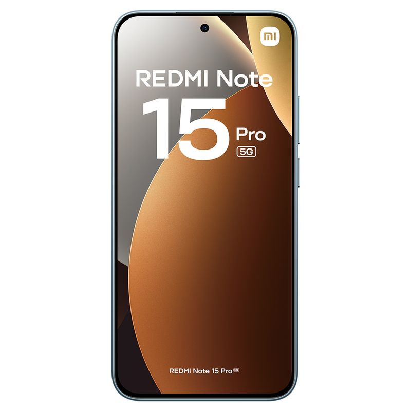 Xiaomi Redmi Note 15 Pro 5G 8GB/256GB Azul con pantalla perforada, marco fino y módulo de triple cámara trasera grande con flash en acabado mate elegante - Ítem1