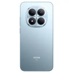 Xiaomi Redmi Note 15 Pro 5G azul com módulo traseiro quadrado e quatro câmeras grandes, acabamento fosco elegante e logotipo REDMI centralizado