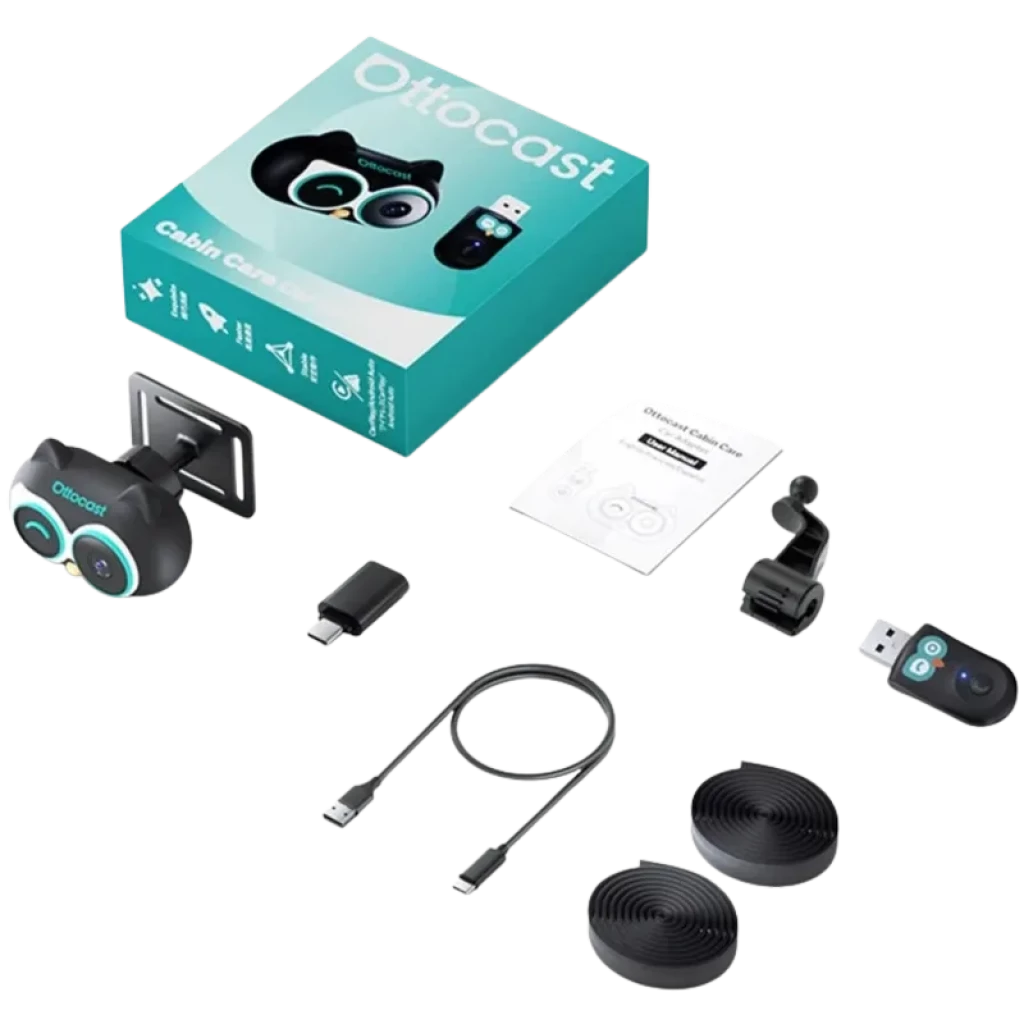 Adaptador sem fios Ottocast CarPlay para automóvel com sistema de monitorização (Cabin Care) - Item4