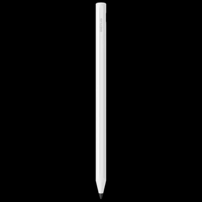 Oneplus Pad Go 2 Pen Blanc Stylet fin et élégant, corps blanc mat, embout précis, clip discret, design minimaliste pour écriture et dessin fluides