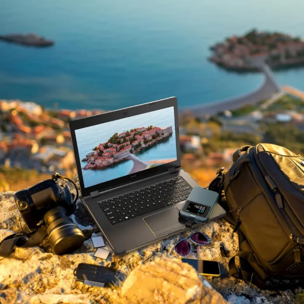 Router móvel 5G Acer Connect Enduro M3 com ecrã tátil e design resistente - Item6