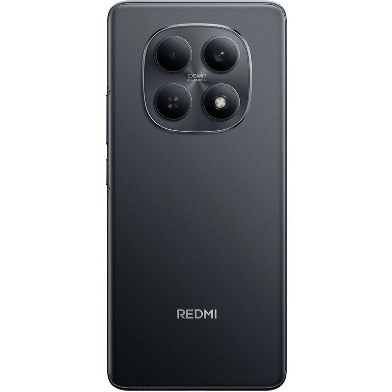 Xiaomi Redmi Note 15 4G 8GB/256GB Preto com tela ampla perfurada e módulo de câmera traseira circular tripla em acabamento fosco elegante - Item3