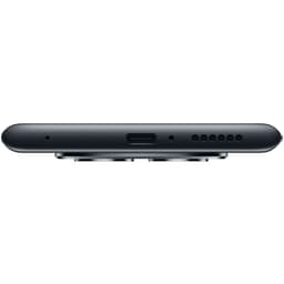 Xiaomi Redmi Note 15 4G 8GB/256GB Negro visto desde el borde inferior con puerto USB-C centrado, micrófono, rejilla de altavoz y módulos de cámara