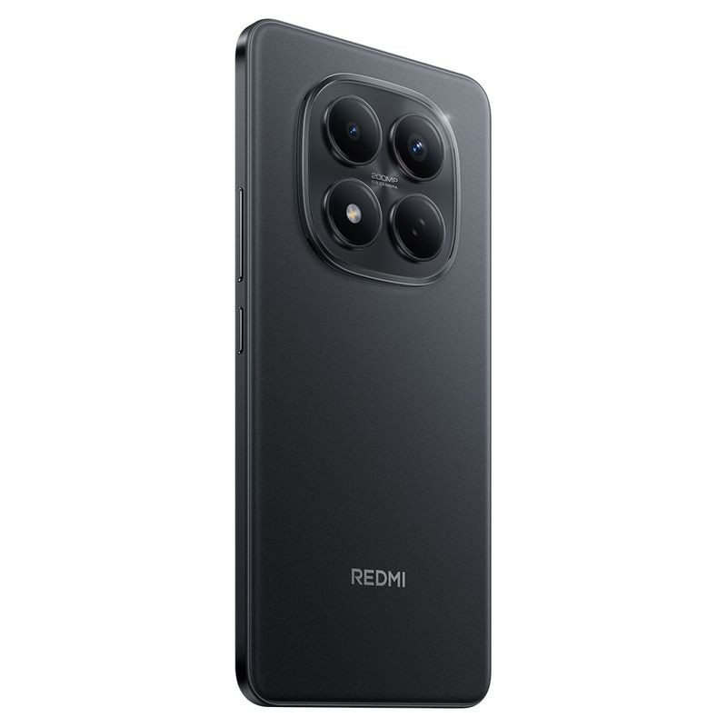 Xiaomi Redmi Note 15 Pro 4G 8GB/256GB Negro con pantalla perforada centrada, módulo triple trasero en isla circular, acabado mate y bordes rectos elegantes - Ítem4