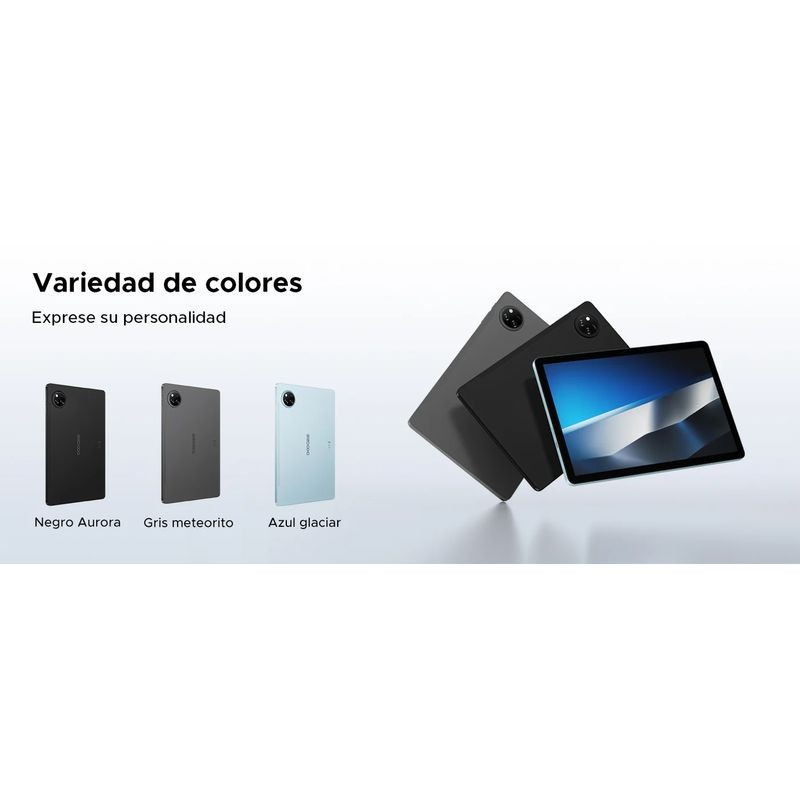 Doogee Tab A9 Pro+ 11 pulgadas azul con pantalla amplia, cámara trasera circular, biseles finos y kit VIP con teclado, lápiz, funda, mouse, cargador y - Ítem4