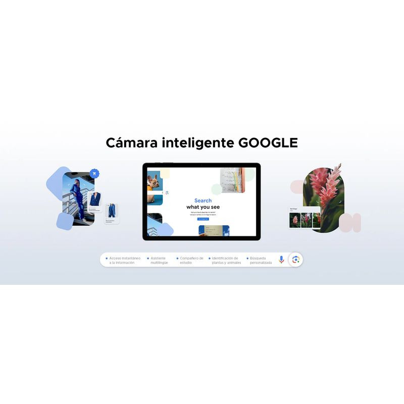 Doogee Tab A9 Pro+ 11 pulgadas azul con pantalla amplia, cámara trasera circular, biseles finos y kit VIP con teclado, lápiz, funda, mouse, cargador y - Ítem5