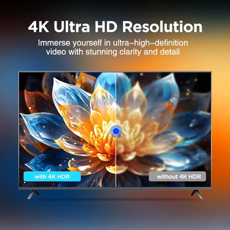 Clé TV Android blanche avec logo KICKPI et télécommande assortie: USB-C, bouton Google Assistant, touches YouTube, Netflix, Prime Video et contrôle volume - Ítem5