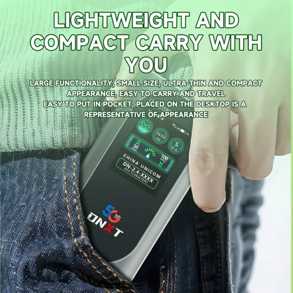 M2D 5G 600 Mbps 8000 mAh Wifi6 - Routeur portable - Ítem1