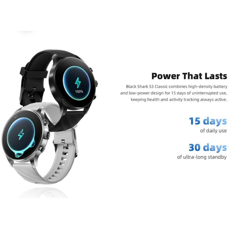 Black Shark S3 Classic Negro - Reloj Inteligente - Ítem6