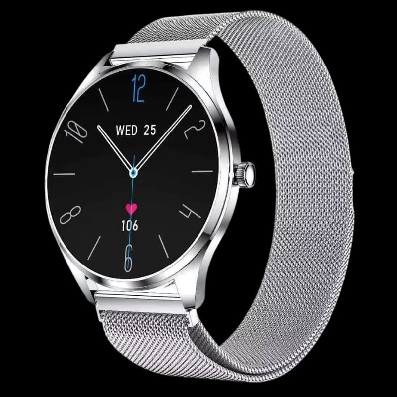 TN99 Smartwatch con Correa Milanesa Plata