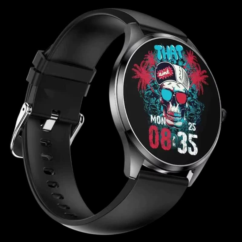 TN99 Smartwatch com pulseira de silicone Preto