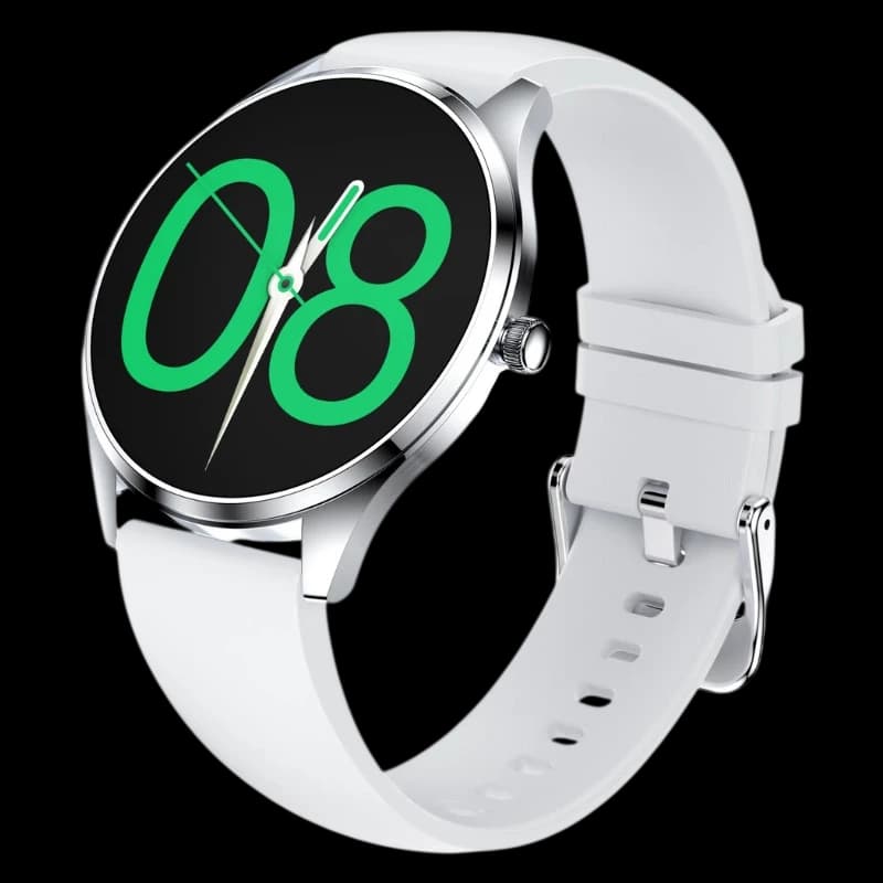 TN99 Smartwatch com Pulseira de Silicone Prata