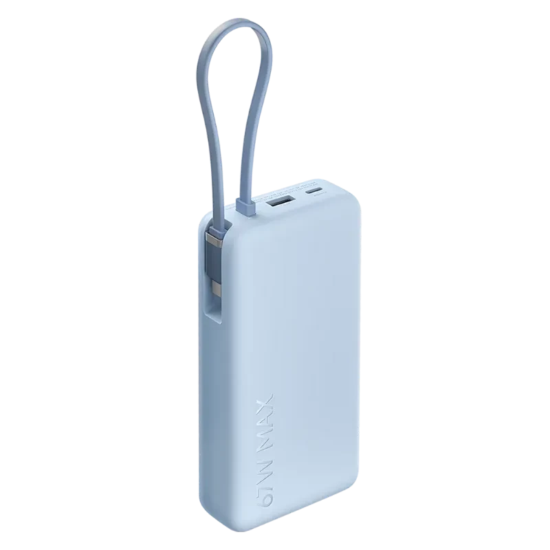 Xiaomi 67W Power Bank 20000 (Câble intégré) Bleu glacier - Ítem2