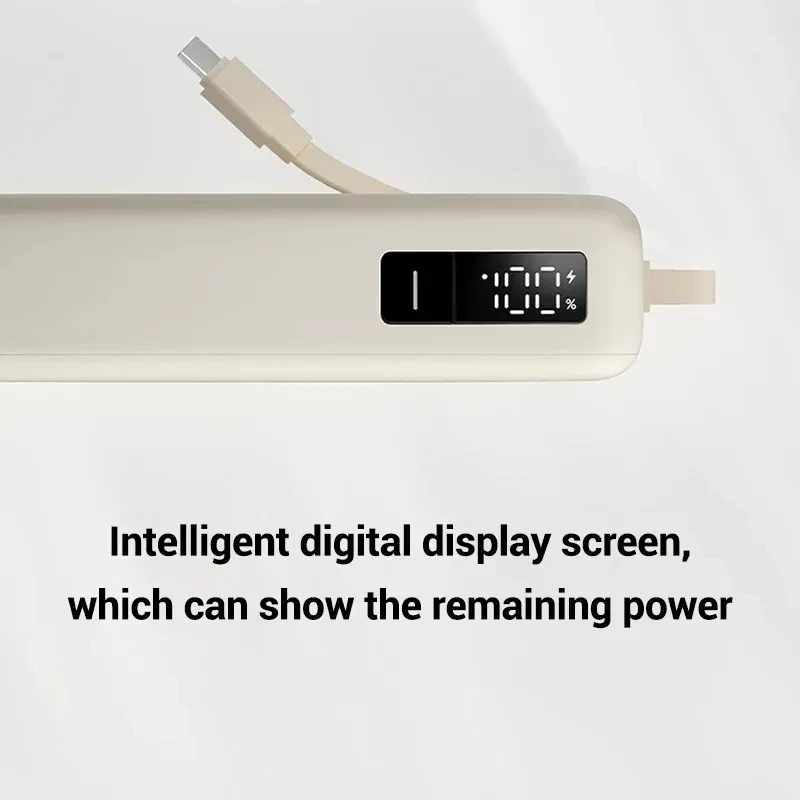 Xiaomi 67W Power Bank 20000 (câble Intégré) Beige - Ítem6