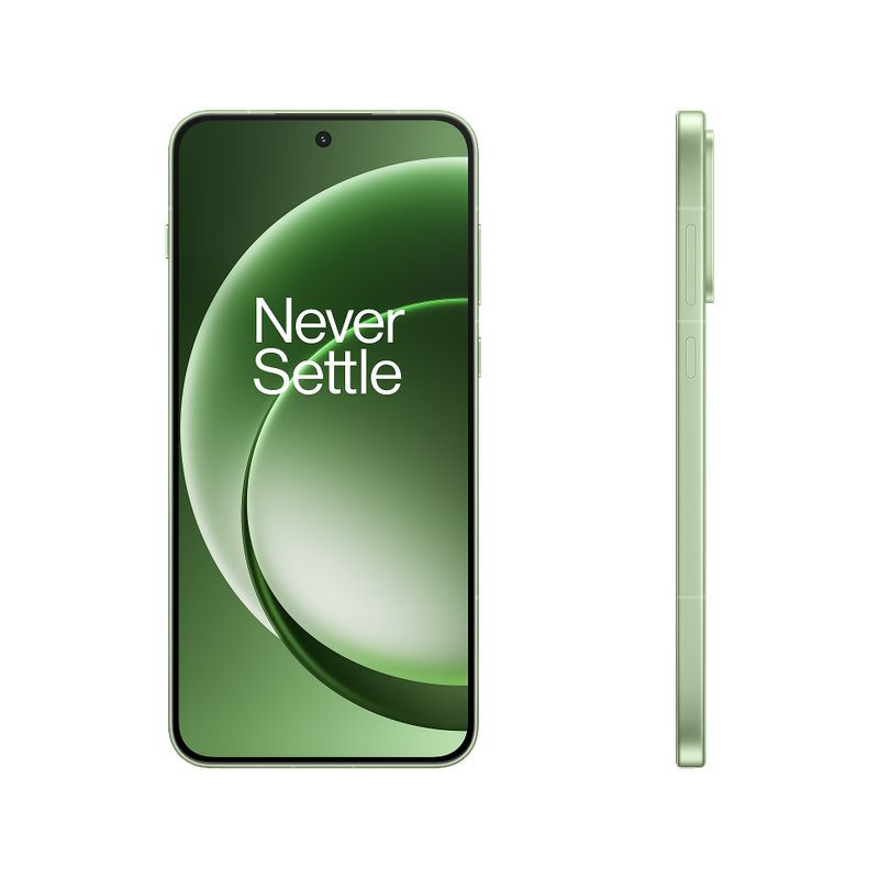 Oneplus 15R 5G 12GB/256GB Verde com tela ampla perfurada central, bordas finas, traseira verde fosca e módulo de câmera dupla vertical com flash - Item7