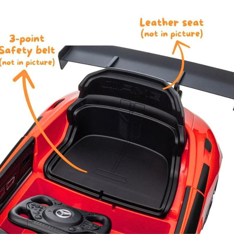 Mercedes AMG GT3 Rouge Voiture électrique pour enfants - Ítem4