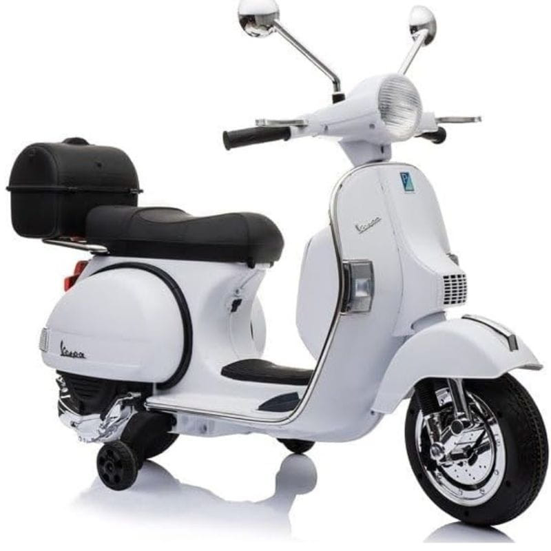 Vespa PX150 12V Blanca - Moto eléctrica para niños - Ítem3