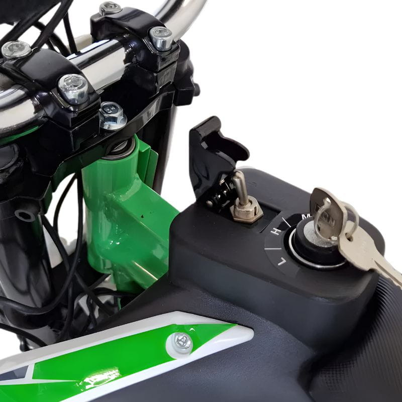 Moto cross 36 V Verte - Moto électrique pour enfants - Ítem4