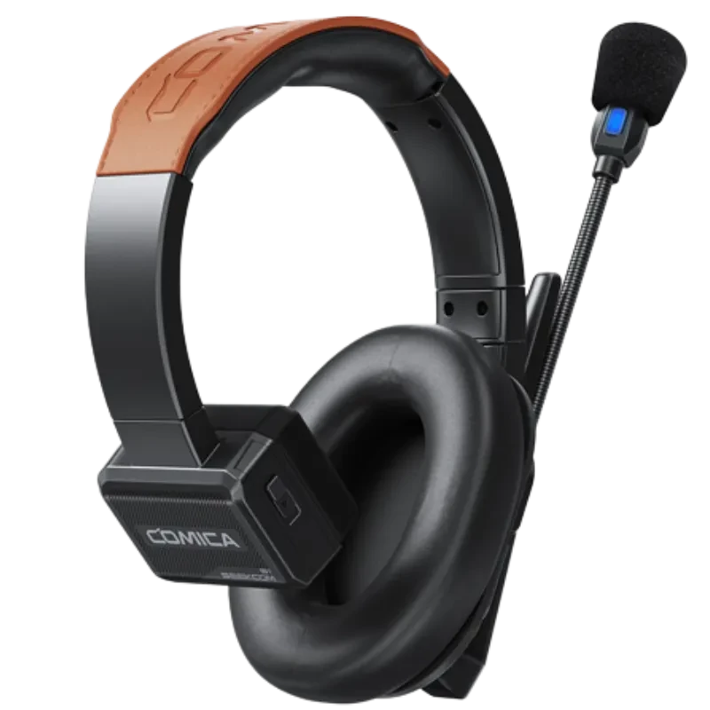 COMICA Seekcom S1 Sistema Intercom con Micrófono Inalámbrico y Auricular Profesional - Ítem2