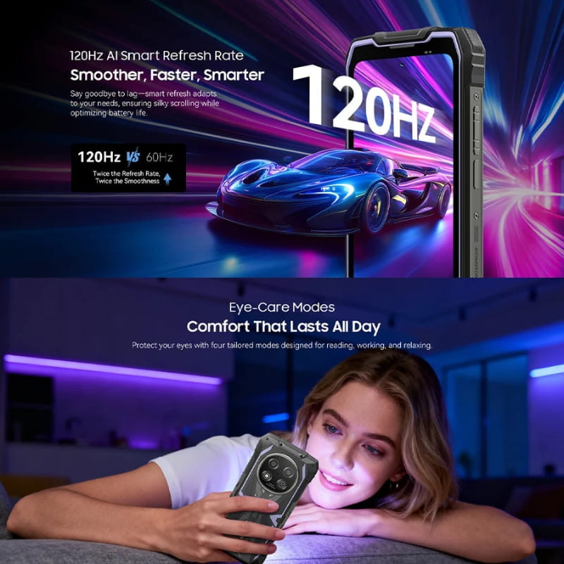 Blackview Rock 2 5G 8GB/256GB Noir - Ítem6