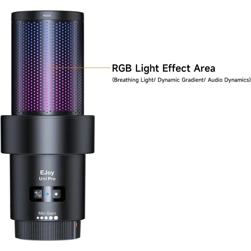 COMICA EJoy Uni Pro (A) Microphone sans fil noir - Ítem1