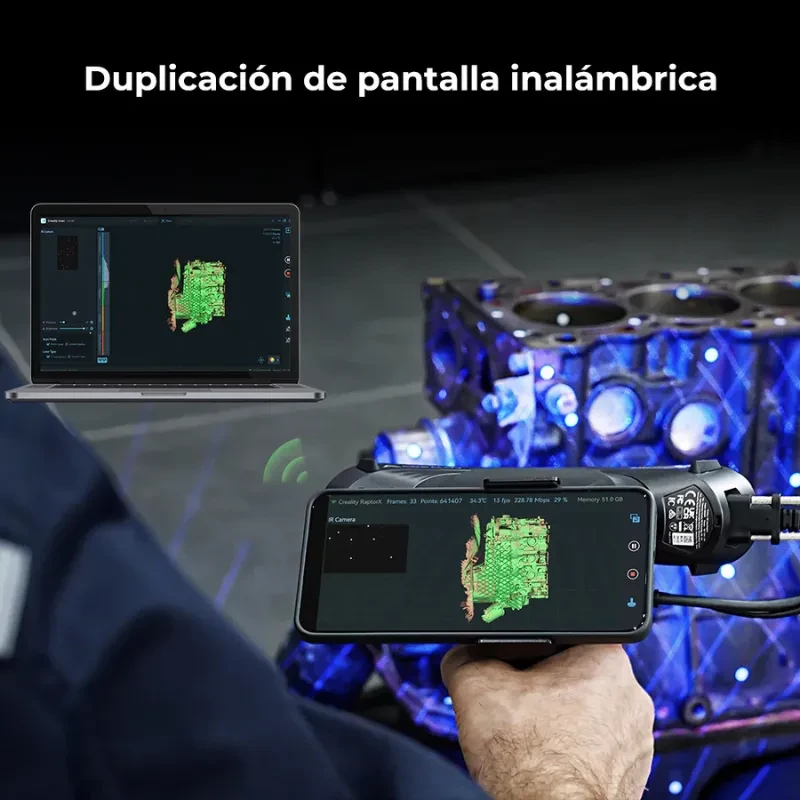 Creality Poignée pour scanner Creality RaptorX. - Ítem3