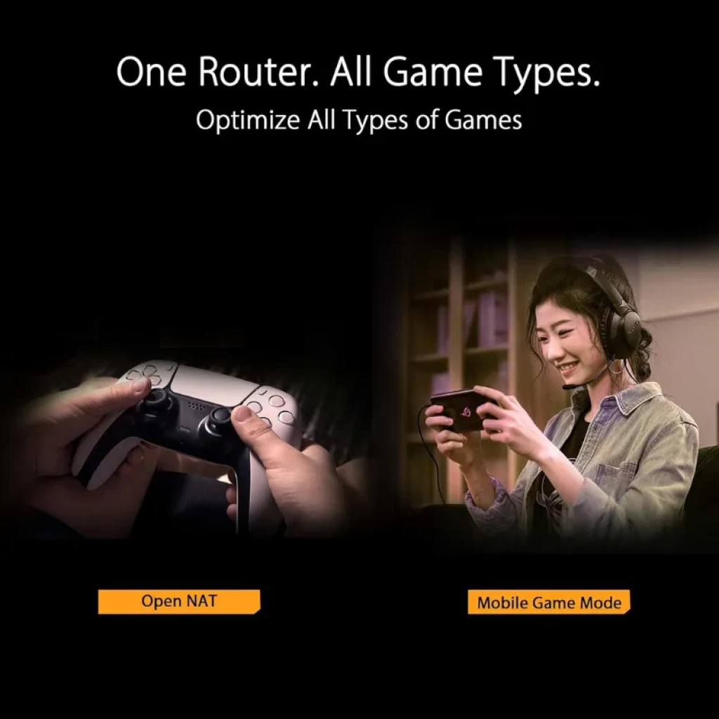 Router ASUS TUF Gaming AX4200 com quatro antenas externas e porta WAN 2.5G - Item7