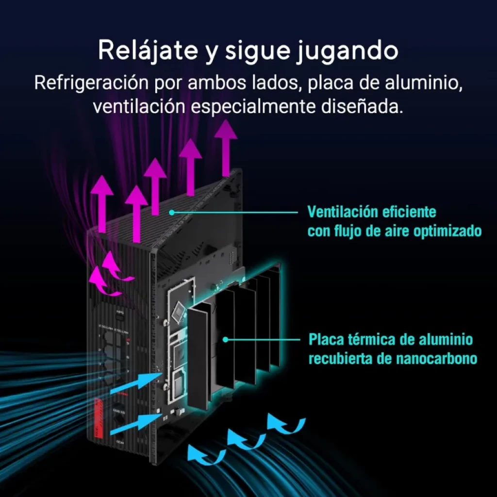 Router Gaming ASUS ROG Strix GS-BE18000 com iluminação RGB Aura Sync - Item6