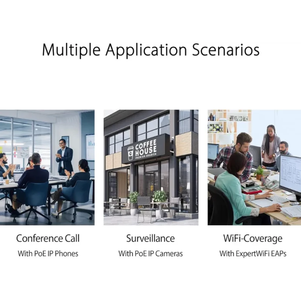 Passerelle VPN ASUS ExpertWiFi EBG19P avec 8 ports PoE+ - Ítem6