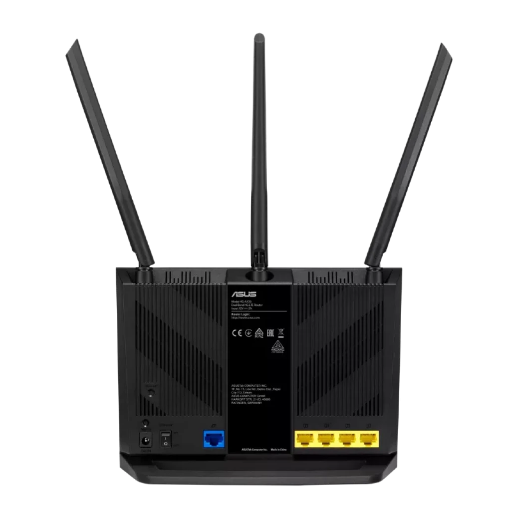 Router ASUS 4G-AX56 WiFi 6 con antenas externas desmontables - Ítem3