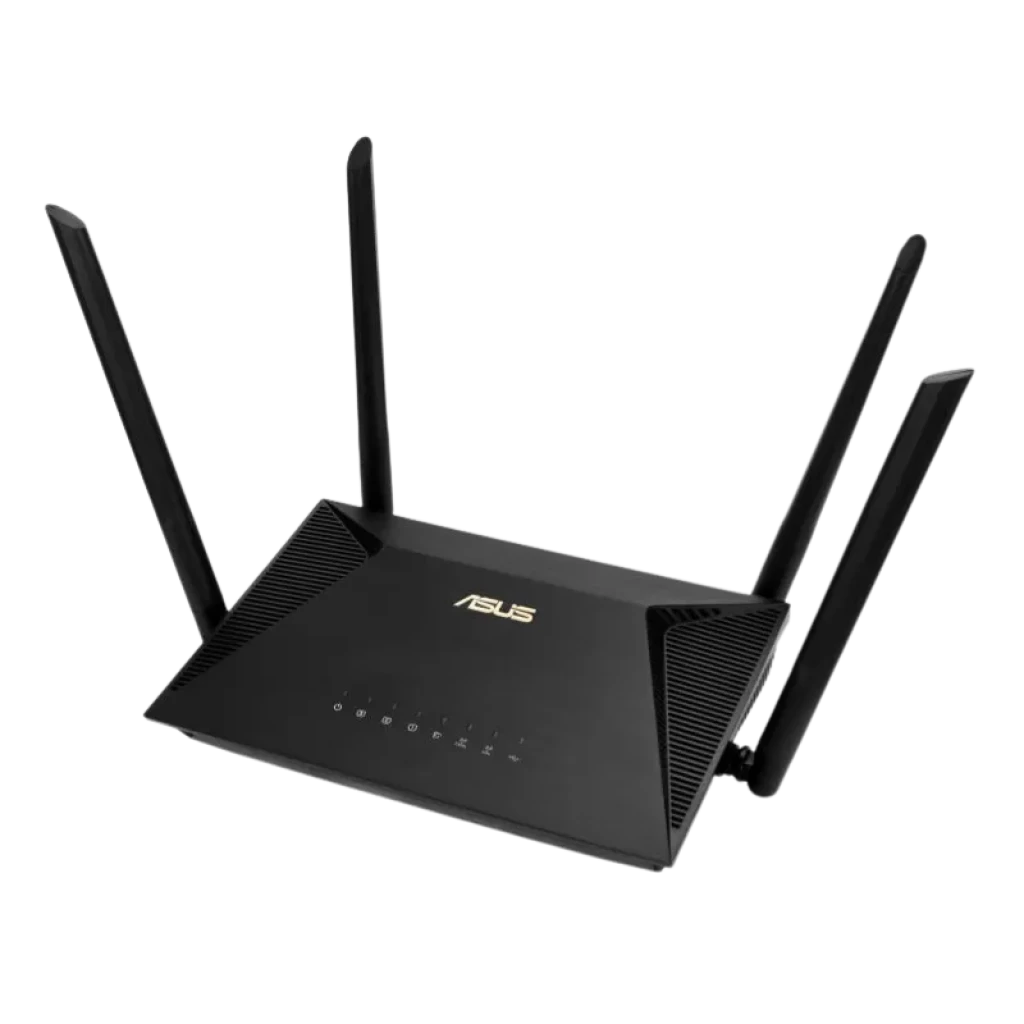 Router ASUS RT-AX53U negro con 4 antenas externas - Ítem1