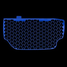 Vista del PETKIT Standard Litter Sifter 99031 con tamiz para partículas grandes, en color azul