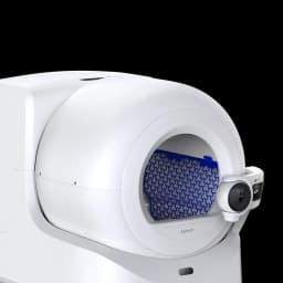 Imagen ilustrativa del PETKIT Standard Litter Sifter instalado en el arenero Purobot Ultra compatible