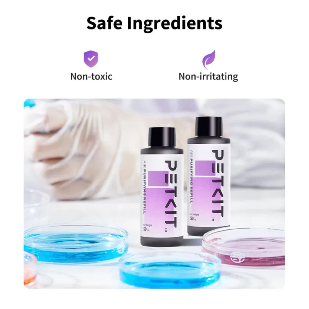 Pacote com 4 recargas de líquido eliminador de odores Petkit P9214 - Item2