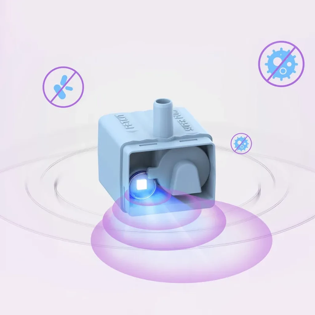 Bomba sem fios PETKIT P4113 UVC peça de substituição original para bebedouros Eversweet - Item1