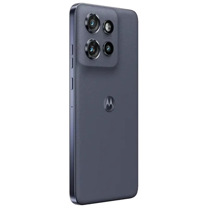 Motorola Edge 60 Neo 5G gris avec écran bord à bord perforé, triple module photo arrière proéminent, logo M discret, design fin et élégant 256 Go 8 Go - Ítem4