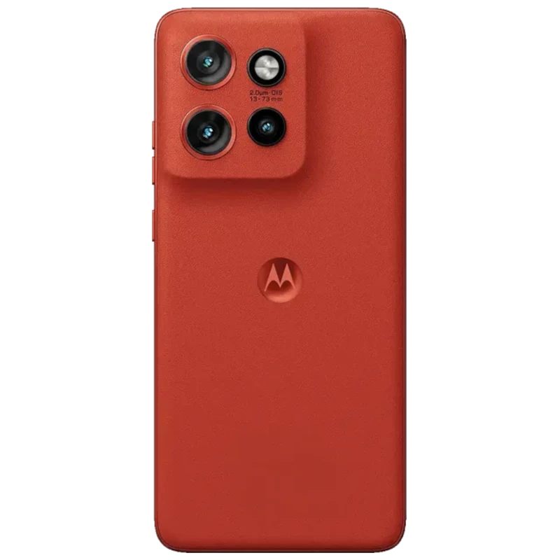 Motorola Edge 60 Neo 5G gris avec écran bord à bord perforé, triple module photo arrière proéminent, logo M discret, design fin et élégant 256 Go 8 Go - Ítem2