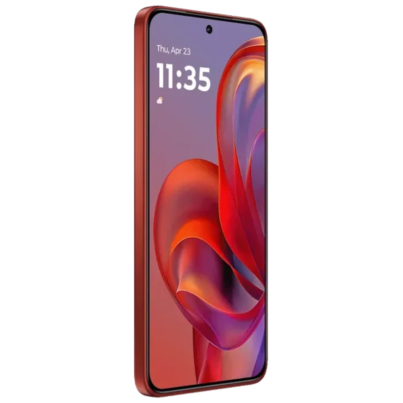 Motorola Edge 60 Neo 5G gris avec écran bord à bord perforé, triple module photo arrière proéminent, logo M discret, design fin et élégant 256 Go 8 Go - Ítem3