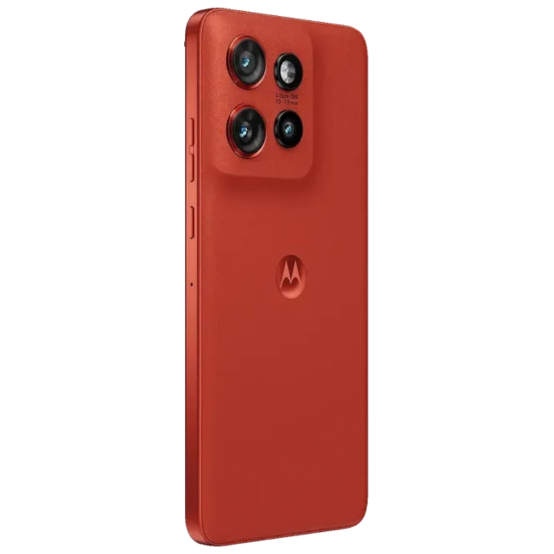 Motorola Edge 60 Neo 5G gris avec écran bord à bord perforé, triple module photo arrière proéminent, logo M discret, design fin et élégant 256 Go 8 Go - Ítem4