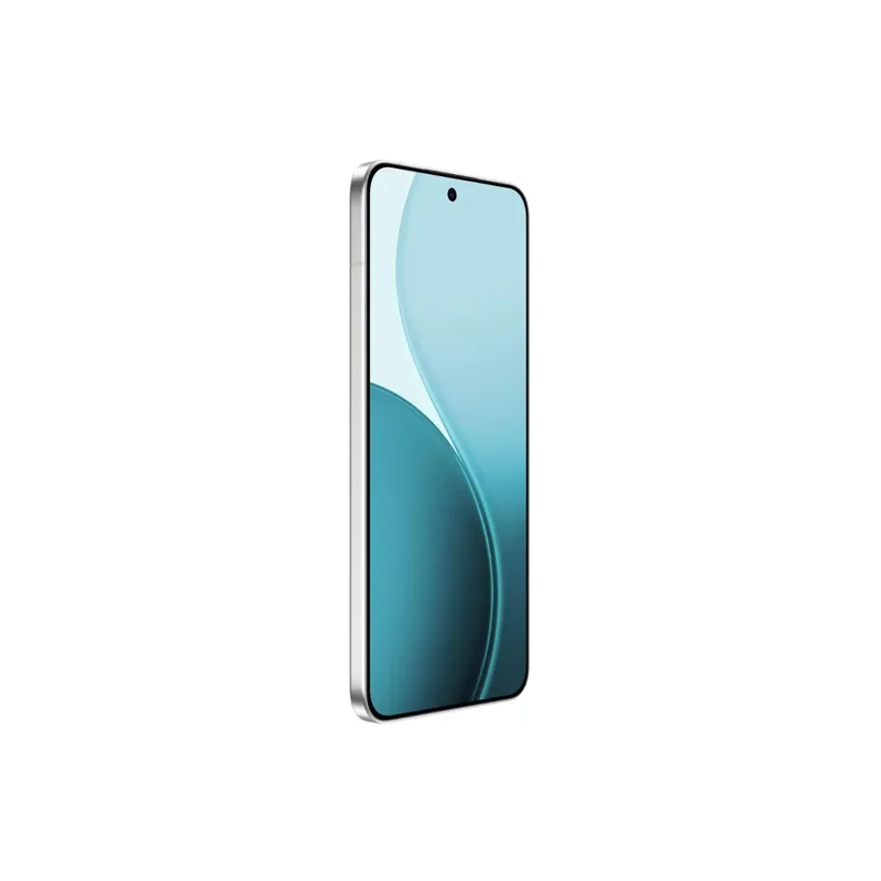 Oppo Reno14 Pro 5G gris con pantalla OLED sin bordes y cámara triple trasera de 50 MP; frontal perforada centrada y acabado mate elegante - Ítem2